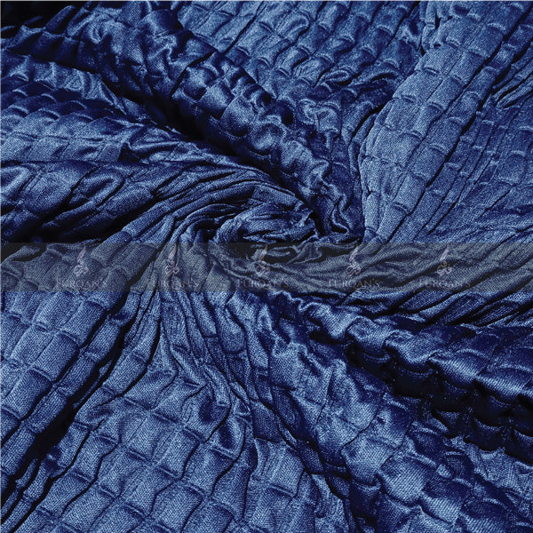 Frill Style Bubble Stuff Chair Cover Mehroon color